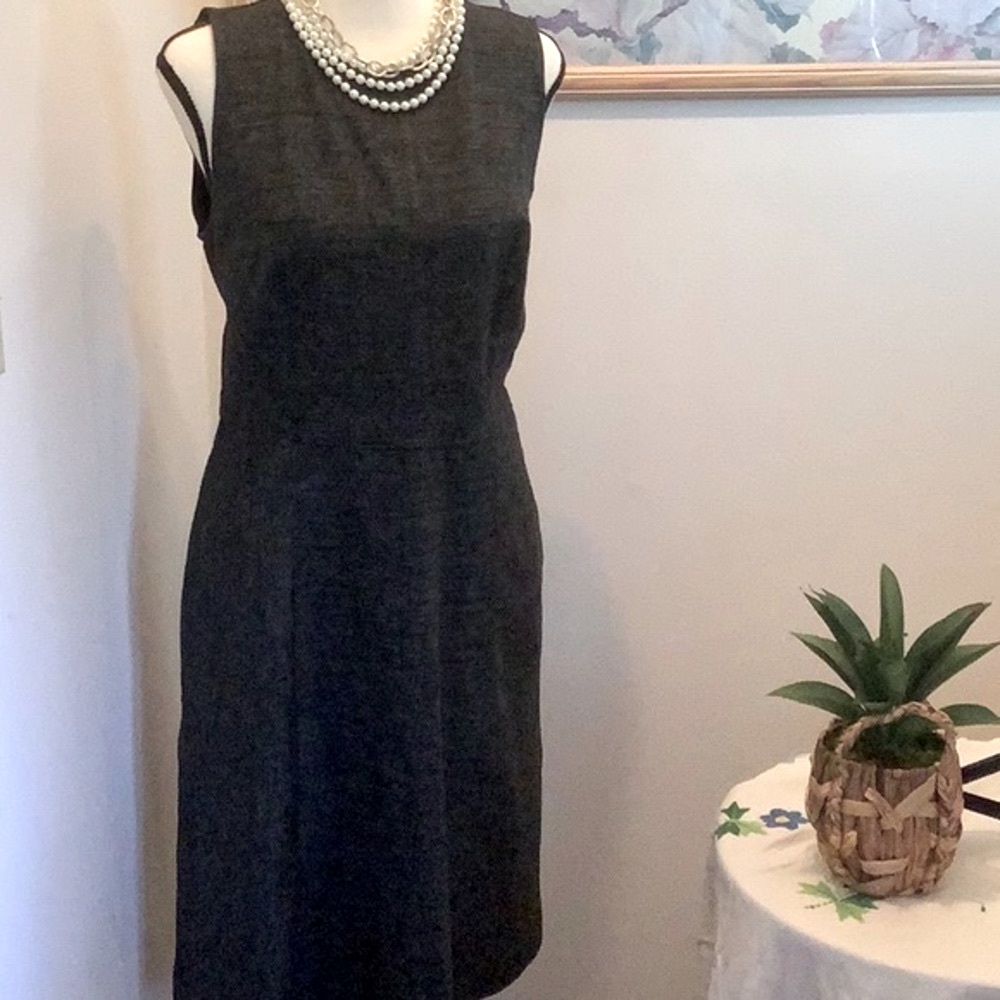 NWT Susina Charcoal Dress. Size 14. Sleeveless.